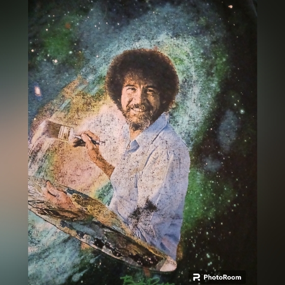 Bob Ross tee.  Mens medium. - Picture 1 of 5